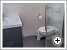 Ein Blick ins Badezimmer